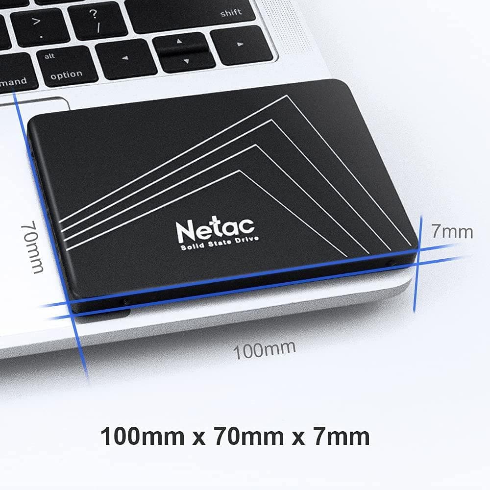 Buy Netac,Netac 128GB Internal SSD 2.5 Inch SATA III 6Gb/s, 3D NAND Internal Solid State Drive, Read Speeds up to 530MB/s - Gadcet.com | UK | London | Scotland | Wales| Ireland | Near Me | Cheap | Pay In 3 | Hard Drives